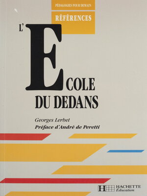 cover image of L'École du dedans